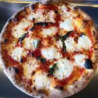 <p>Wood-fired pizza from Pazza in Franklin Lakes</p>