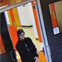 <p>Surveillance footage captured the man entering the high school last Tuesday.</p>