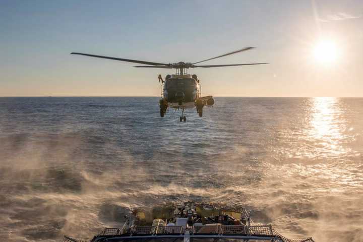 Coast Guard Rescues Fishermen Near Montauk