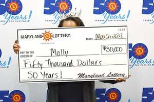 Lucky Dime Leads To $50K Maryland Lottery Win For Virginia Woman