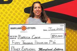 Fredericksburg Woman Wins $50K Playing Maryland Lottery