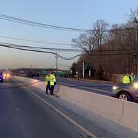 <p>The pole &quot;just snapped on its own,&quot; a responder said.</p>