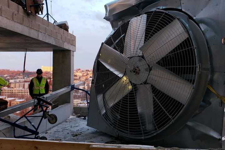 Responders Prevent 5K-LB Towers Over Edge From Crashing To Yonkers Street