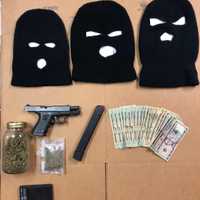 <p>Items seized during the raid.</p>