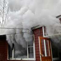 <p>Two dogs perished during a fire in Monroe.</p>