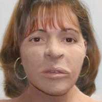 <p>A facial reconstruction produced during the case.</p>