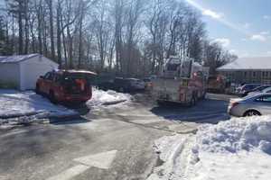 Crews Respond To Fire At Elementary School Kitchen In Purchase