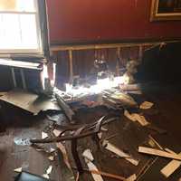 <p>Damage inside the business.</p>