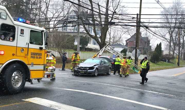 Tappan Road and Broadway in Norwood.