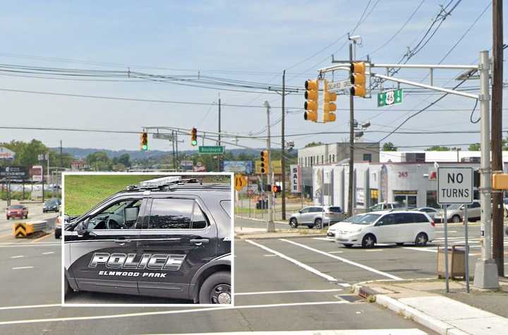 Route 46 at Mola Boulevard in Elmwood Park