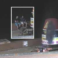 <p>Police figure someone will recognize the pair who torched the Southernmost Point buoy in Key West on New Year&#x27;s.</p>