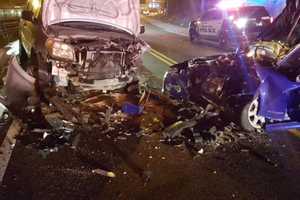 Head-On Rockland Crash Seriously Injures Two After Mercedes Driver Loses Control, Police Say