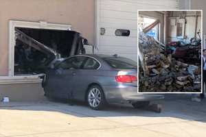 UPDATE: BMW Slams Into Hackensack Contracting Company, Damaging Building, Custom Cycles