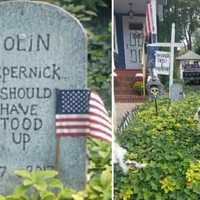 Kaepernick Halloween 'Tombstone' Goes Too Far, NJ Neighbor Says