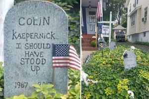 Kaepernick Halloween 'Tombstone' Goes Too Far, NJ Neighbor Says