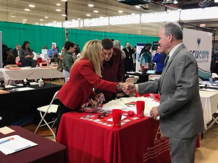 The 21st Annual Job Fair, held at Rockland Community College on Friday, April 12