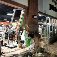 <p>The inside of the store after the crash.</p>