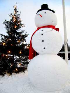 Somers Library Plans Snowman-Building Contest