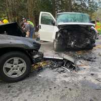 <p>Several injuries were reported following a head-on collision in Peekskill.</p>