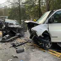 <p>Several injuries were reported following a head-on collision in Peekskill.</p>