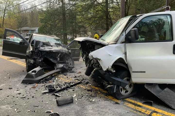 Multiple Injuries Reported In Head-On Northern Westchester Crash