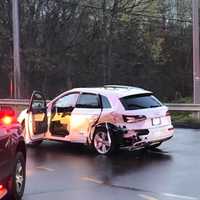 <p>Three were injured in Fairfield County following a crash at a busy Fairfield County intersection.</p>