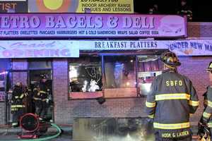 Overnight Fire Blows Out Front Window Of Saddle Brook Deli