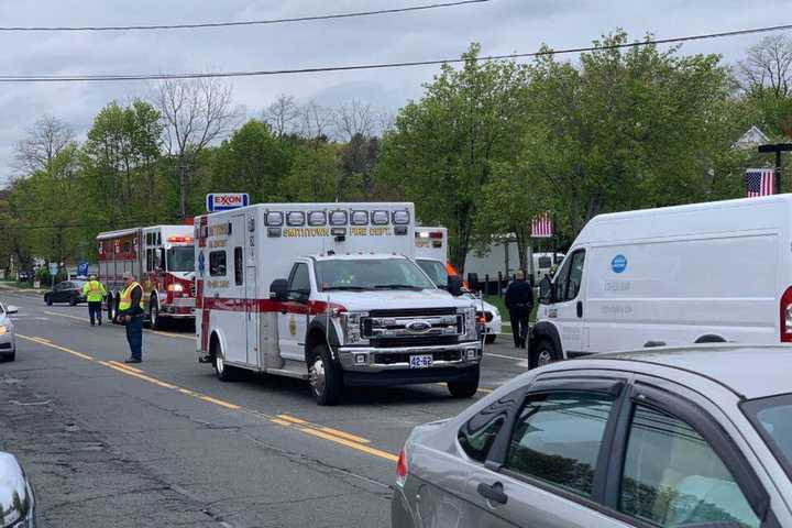 Two Hospitalized After Crash At Busy Intersection In Smithtown