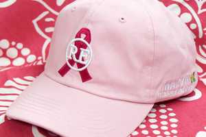 Ring's End In Darien Sells Pink Hats For Breast Cancer Awareness