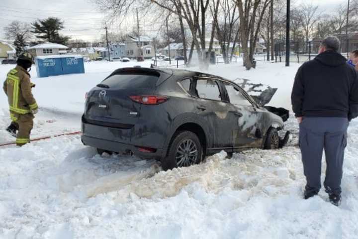 Snow-Stuck Little Ferry Driver Burns To Death After Refusing To Let Off Gas