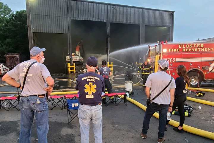 Fire At Closter Waste Management Company Sends Employee To Hospital