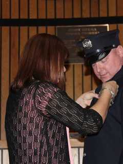 Saddle Brook Firefighter Promoted In Passaic
