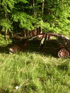 Three Injured When Speeding Mercedes Side-Swipes SUV In Taconic Parkway Crash, Police Say