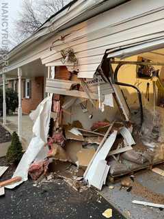 UPS Box Truck Slams Into Lehigh Valley Home [PHOTOS]