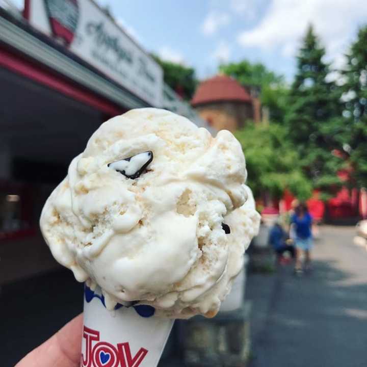 Sweet cone from Applegate Farm Ice Cream in Montclair.