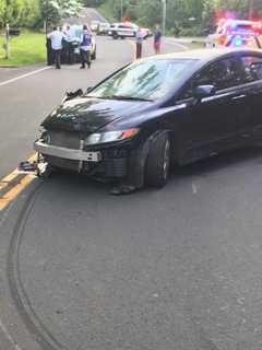 Utility Pole Snapped In Single-Vehicle Montebello Crash