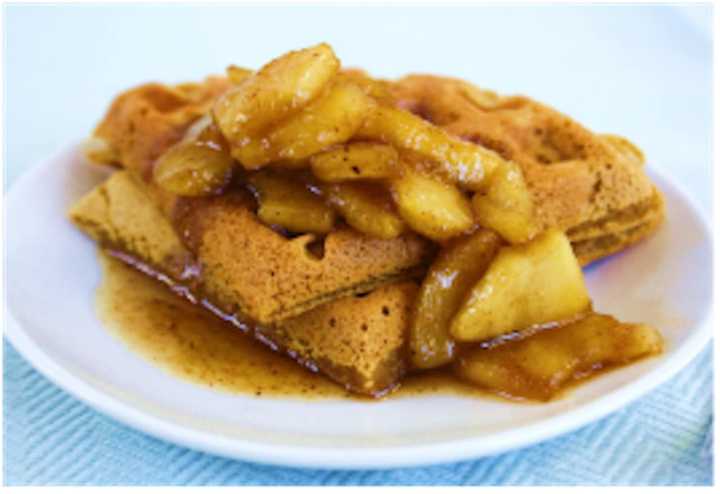 Visitors to the Rhinebeck Farmers Market will be able to sample their Blue Ribbon winning pumpkin waffles with warm cinnamon apples. This is the last outdoor market for the year.