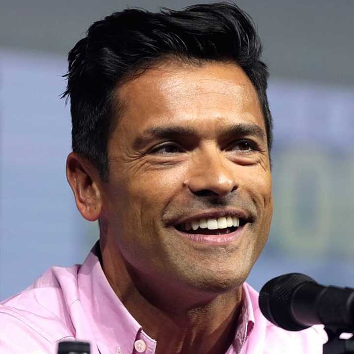 Mark Consuelos was caught making a scene at his son&#x27;s wrestling tournament on Long Island.