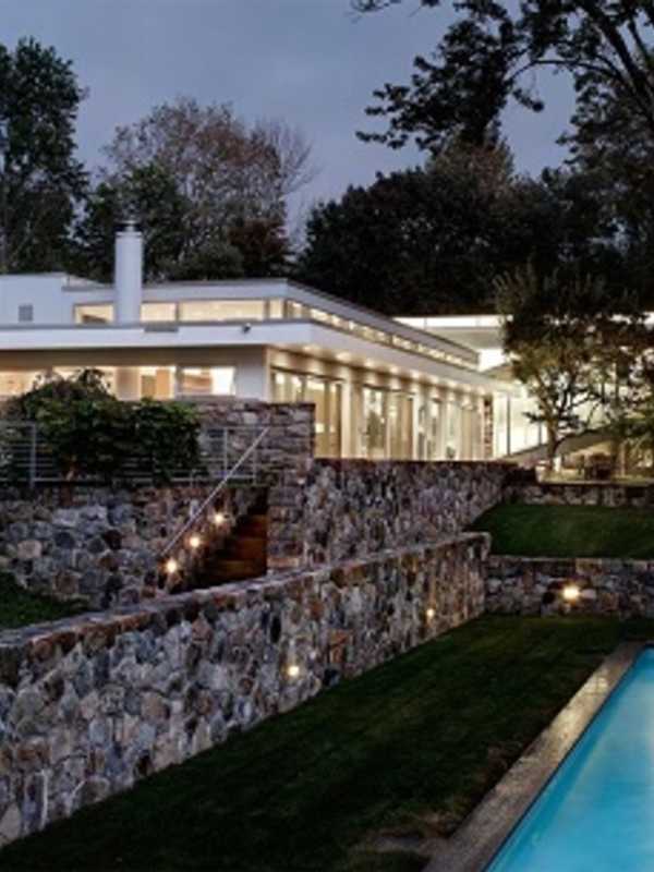 $6M Mid-Century Modern Manse On The Market In New Canaan