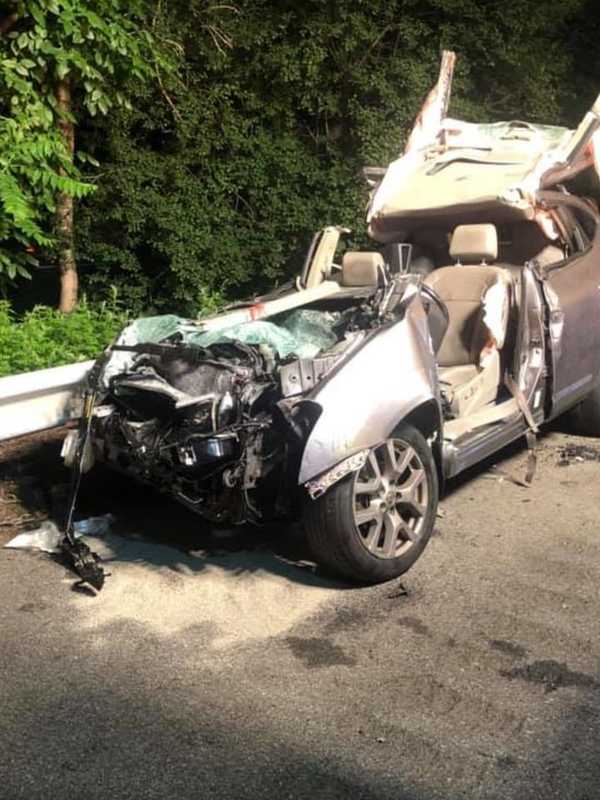 SUV Driver Critically Injured In Crash With Truck In Westchester