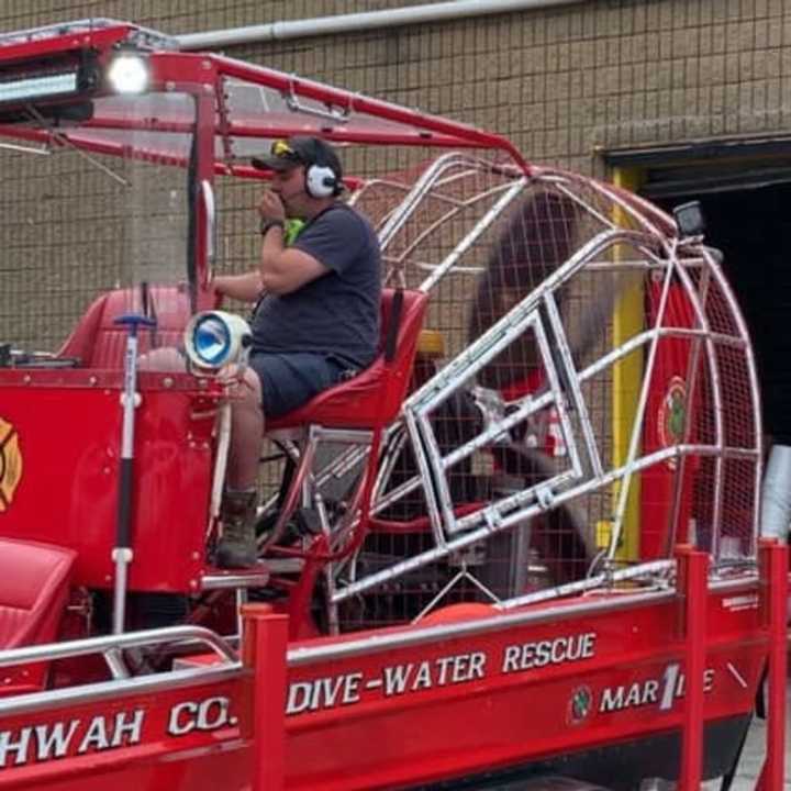 Mahwah Rescue boat