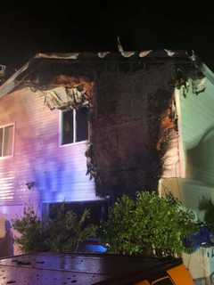 Extinguished Fireworks Cause Heavy Fire To Break Out At Rockland House