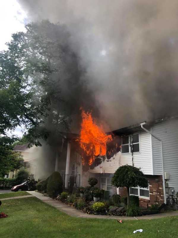 Firefighter Injured Battling Monsey House Fire