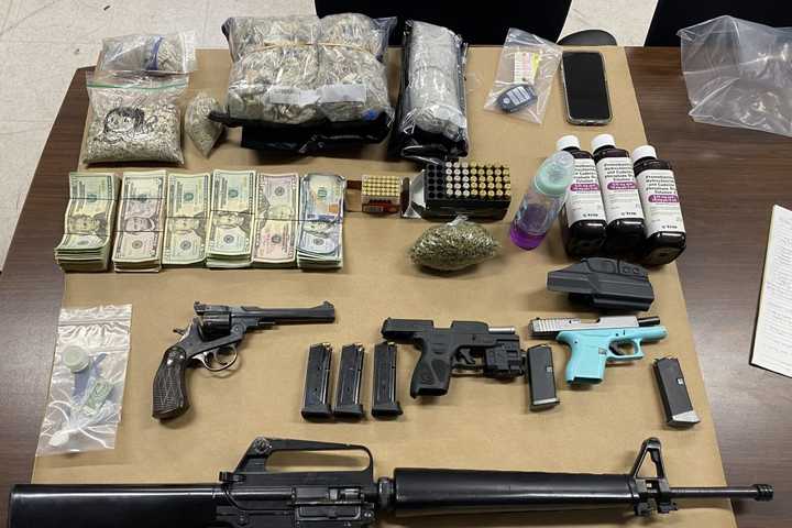 Child Left Alone In Prince Frederick Home With Guns, Drugs, Sheriff Says