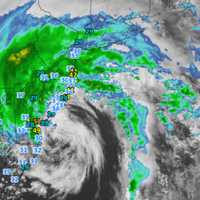 <p>Winds gusts as of early Friday afternoon topped out under 40 mph -- significantly less than the 60 mph that some had forecast.</p>