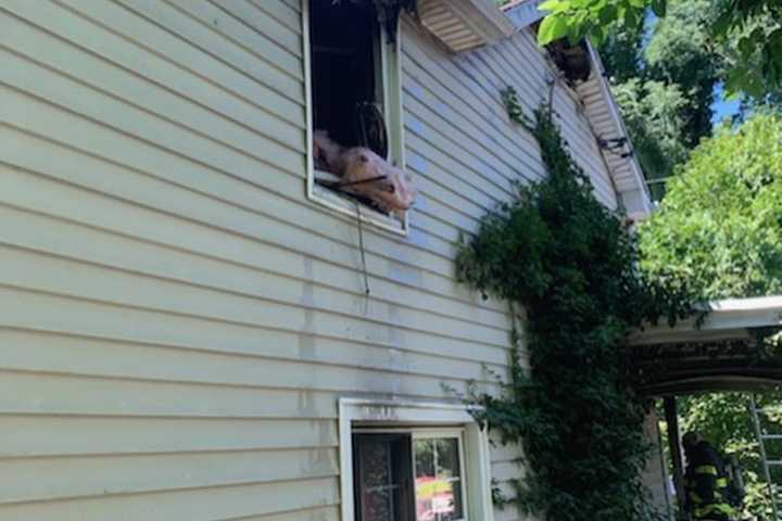 PHOTOS: New Rochelle Fire Crews Work Quickly To Help Knock Down House Blaze