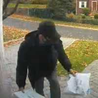 SEEN HIM? Video Shows Porch Pirate Snatching Packages In Leonia
