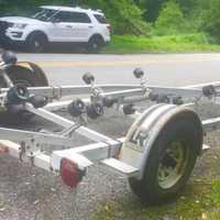 <p>Police in Ramapo found a discarded trailer days after a boat mysteriously appeared.</p>