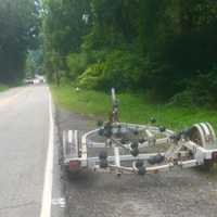 <p>Police in Ramapo found a discarded trailer days after a boat mysteriously appeared.</p>