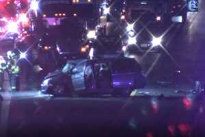NJSP: Two Kids, Mom Seriously Hurt In Wrong-Way NJ Turnpike Thanksgiving Crash That Injured 6